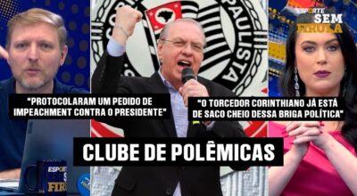 CORINTHIANS PROTOCOLA PEDIDO DE IMPEACHMENT DE STABILE