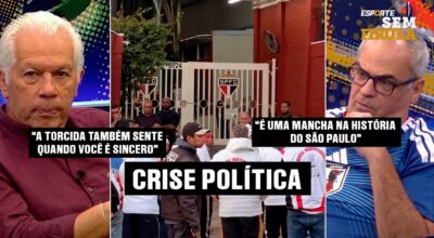 CAOS NO SPFC: TORCIDA EXIGE CONVERSA COM DIRETORIA E JOGADORES E LOEBELING DETONA