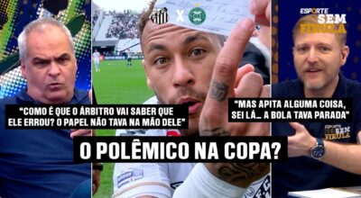 NEYMAR SAI DE CAMPO, É SUBSTITUÍDO SEM QUERER E SANTOS É DESTRUÍDO PELO CORITIBA